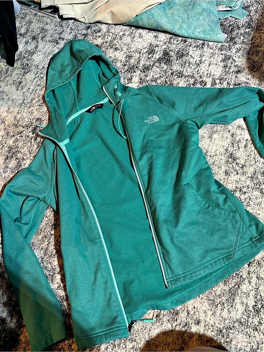 The North Face Hooded Jacket in Green